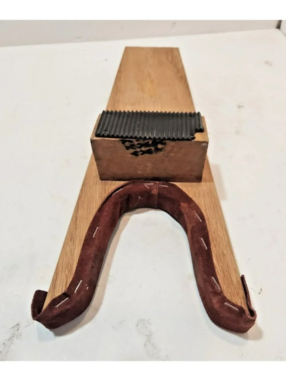 Vintage Wrangler Boot Jack - Boot Puller - Shoe Remover Wooden